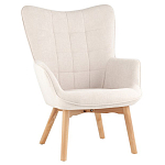 Белое кресло на ножках из массива CORDELIA варинант исполнения - 1 | Loft Concept в Тюмени