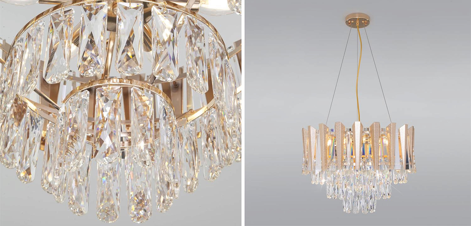 Люстра Crystal Edge Chandelier Люстра Crystal Edge Chandelier - Loft-Concept в Тюмени