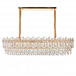 Люстра овальная с хрустальными подвесками Gorgeous Crystal Light варинант исполнения - 3 | Loft Concept в Тюмени