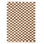 Ковер с шахматным принтом Chess Layout с эффектом шерсти варинант исполнения - 2 | Loft Concept в Тюмени