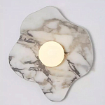 Бра с основанием волнистой формы Shaw Marble Lighting варинант исполнения - 1 | Loft Concept в Тюмени