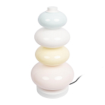 Настольная лампа из стеклянных сфер в пастельных тонах Высота 40 см Pastel Lunaria варинант исполнения - 2 | Loft Concept в Тюмени