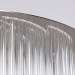 Люстра круглая с прозрачными стеклянными трубками Nembus варинант исполнения - 9 | Loft Concept в Тюмени