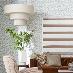 Люстра круглая трехъярусная с тканевыми абажурами Light Soft Glow варинант исполнения - 4 | Loft Concept в Тюмени