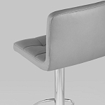 Барный стул с сиденьем серого цвета Honory варинант исполнения - 6 | Loft Concept в Тюмени