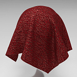 Мебельная ткань Шенилл бордовый цвет 138 см T4-23 варинант исполнения - 2 | Loft Concept в Тюмени