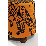 Пуф Wakonda Terracotta Tiger Mountain с Круглыми ножками  варинант исполнения - 3 | Loft Concept в Тюмени