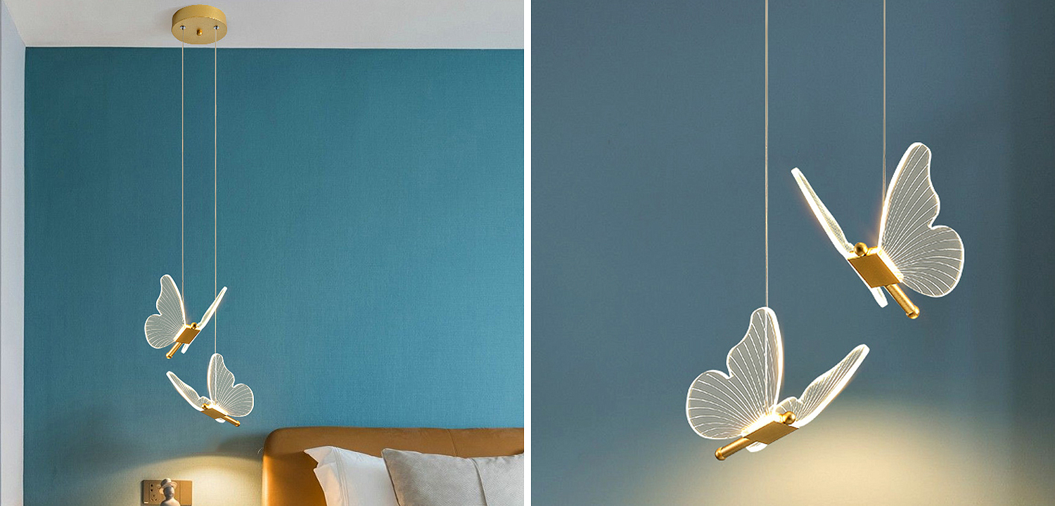 Butterfly Double Pendant Lamp D Butterfly Double Pendant Lamp D - Loft-Concept в Тюмени