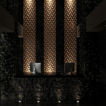 Гипсовая 3D панель с принтографией PM-43 варинант исполнения - 1 | Loft Concept в Тюмени