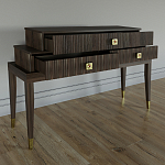 Премиальная Консоль с тремя ящиками Elsa Dreams Walnut варинант исполнения - 2 | Loft Concept в Тюмени