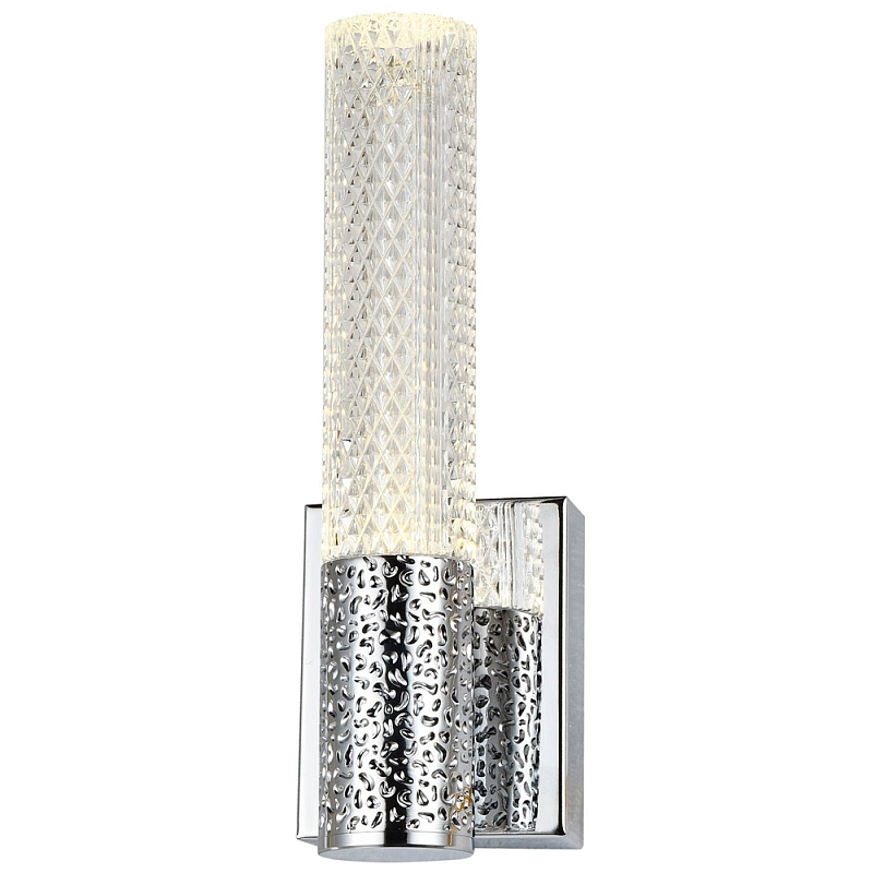 Бра Dew Drops Tube Chrome Wall Lamp Хром Прозрачный Бра Dew Drops Tube Chrome Wall Lamp Хром Прозрачный в Тюмени | Loft Concept