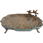 Блюдо фарфоровое Птичий взгляд Lolo варинант исполнения - 2 | Loft Concept в Тюмени