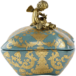 Фарфоровая шкатулка Angel with a rose варинант исполнения - 1 | Loft Concept в Тюмени