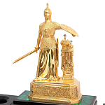 Настольный письменный набор из малахита и долерита Leader Organizer варинант исполнения - 3 | Loft Concept в Тюмени