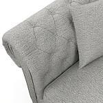 Мебельная ткань Шенилл серый цвет 138 см T4-29 варинант исполнения - 8 | Loft Concept в Тюмени