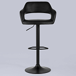 Барный стул черного цвета Strohach варинант исполнения - 3 | Loft Concept в Тюмени