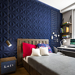 Гипсовая 3D Панель M-101 варинант исполнения - 2 | Loft Concept в Тюмени