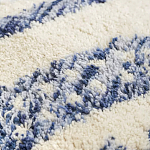 Чехол на подушку с узором в этно-стиле Blue Ikat варинант исполнения - 3 | Loft Concept в Тюмени