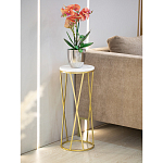 Столик дизайнерский Beige marble варинант исполнения - 6 | Loft Concept в Тюмени