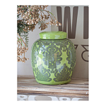 Банка с крышкой Porcelain Malachite Jar варинант исполнения - 3 | Loft Concept в Тюмени