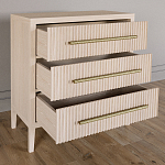 Комод Primo с 3 выдвижными ящиками Светлый дуб варинант исполнения - 5 | Loft Concept в Тюмени