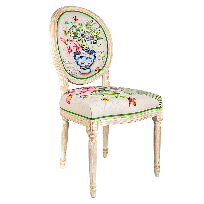 Стул Exotic Bouquet Stool Бежевый Мульти Стул Exotic Bouquet Stool Бежевый Мульти в Тюмени | Loft Concept