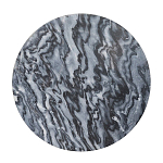 Столик кофейный с столешницей из черного мрамора Compact Black Marble Table варинант исполнения - 4 | Loft Concept в Тюмени