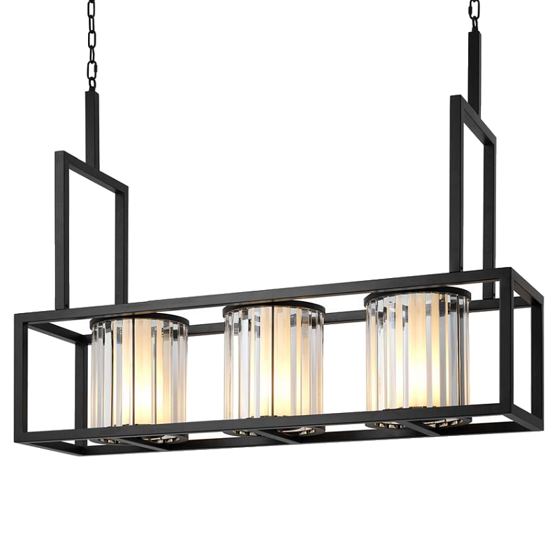 Люстра Chandelier Carducci Black Черный Прозрачный (Transparent) Люстра Chandelier Carducci Black Черный Прозрачный (Transparent) в Тюмени | Loft Concept