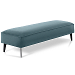 Мягкая банкетка с велюровой обивкой Velours варинант исполнения - 5 | Loft Concept в Тюмени