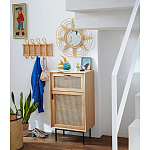 Настенная вешалка из ротанга Wila Wall Hanger M варинант исполнения - 5 | Loft Concept в Тюмени