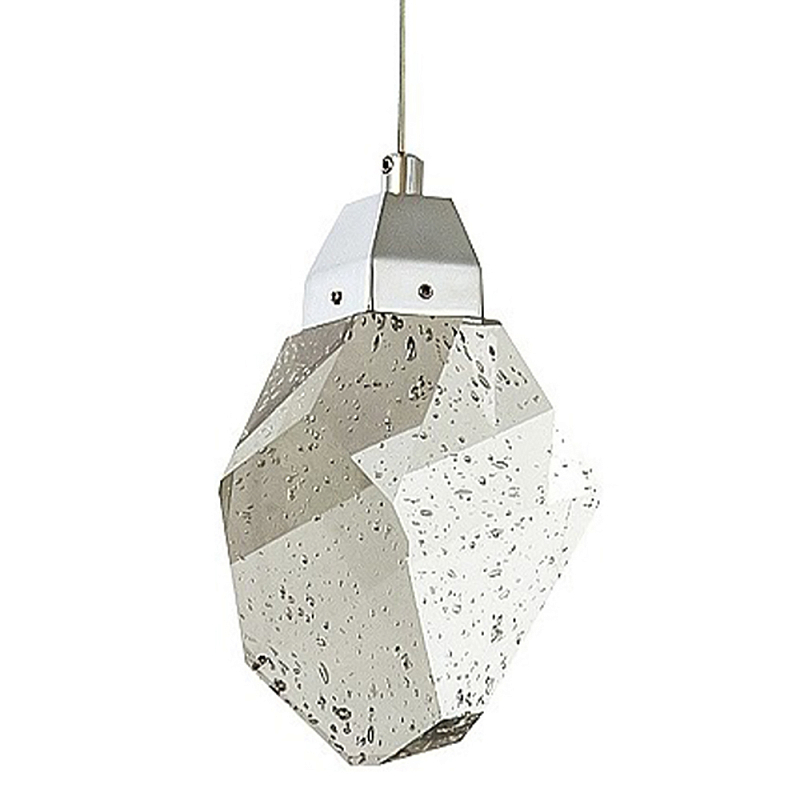 Подвесной светильник с хрустальным плафоном хром Esme Crystal Chrome Hanging Lamp Хром Прозрачный Подвесной светильник с хрустальным плафоном хром Esme Crystal Chrome Hanging Lamp Хром Прозрачный в Тюмени | Loft Concept