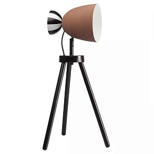 Настольная лампа с черно-белым узором Bright Accent