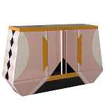 Дизайнерский комод с геометрическим рисунком Arredi варинант исполнения - 1 | Loft Concept в Тюмени