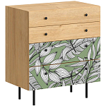 Комод с принтом на ящиках Elise Chest of Drawers варинант исполнения - 3 | Loft Concept в Тюмени