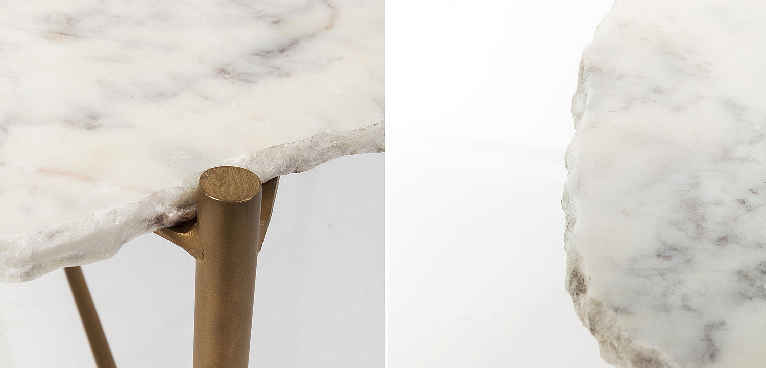 Кофейный стол White Stone - Loft-Concept в Тюмени