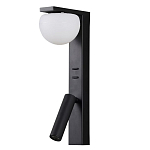 Бра с белым полусферическим плафоном и цилиндрическим поворотным спотом Trumpet Wall Lamp варинант исполнения - 1 | Loft Concept в Тюмени