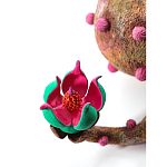Статуэтка тропический фрукт Pandora Tropical Fruit Fuchsia Green Brown Flower варинант исполнения - 1 | Loft Concept в Тюмени