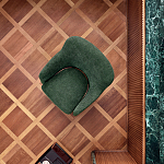 Дизайнерское кресло Gio Ponti D.151.4  Armchair варинант исполнения - 3 | Loft Concept в Тюмени