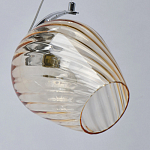 Подвесной светильник со стеклянном плафоном в форме бокала Kaleido варинант исполнения - 7 | Loft Concept в Тюмени