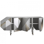 Комод с фасадом из геометрических фигур Coleccion Alexandra варинант исполнения - 1 | Loft Concept в Тюмени