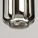 Люстра с 5-ю плафонами серого цвета Smoked Prism варинант исполнения - 5 | Loft Concept в Тюмени