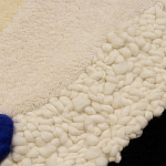 Ковер ручной работы Electric blue and popcorn варинант исполнения - 6 | Loft Concept в Тюмени