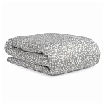 Постельное белье серого цвета с рисунком 200х220 см Blossom Essence варинант исполнения - 1 | Loft Concept в Тюмени