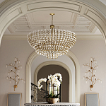 Бра с каркасом в виде веток усыпанных кристаллами Branches with Crystals варинант исполнения - 4 | Loft Concept в Тюмени