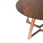 Обеденный стол круглый с изогнутыми ножками Godenza Round V Table варинант исполнения - 2 | Loft Concept в Тюмени