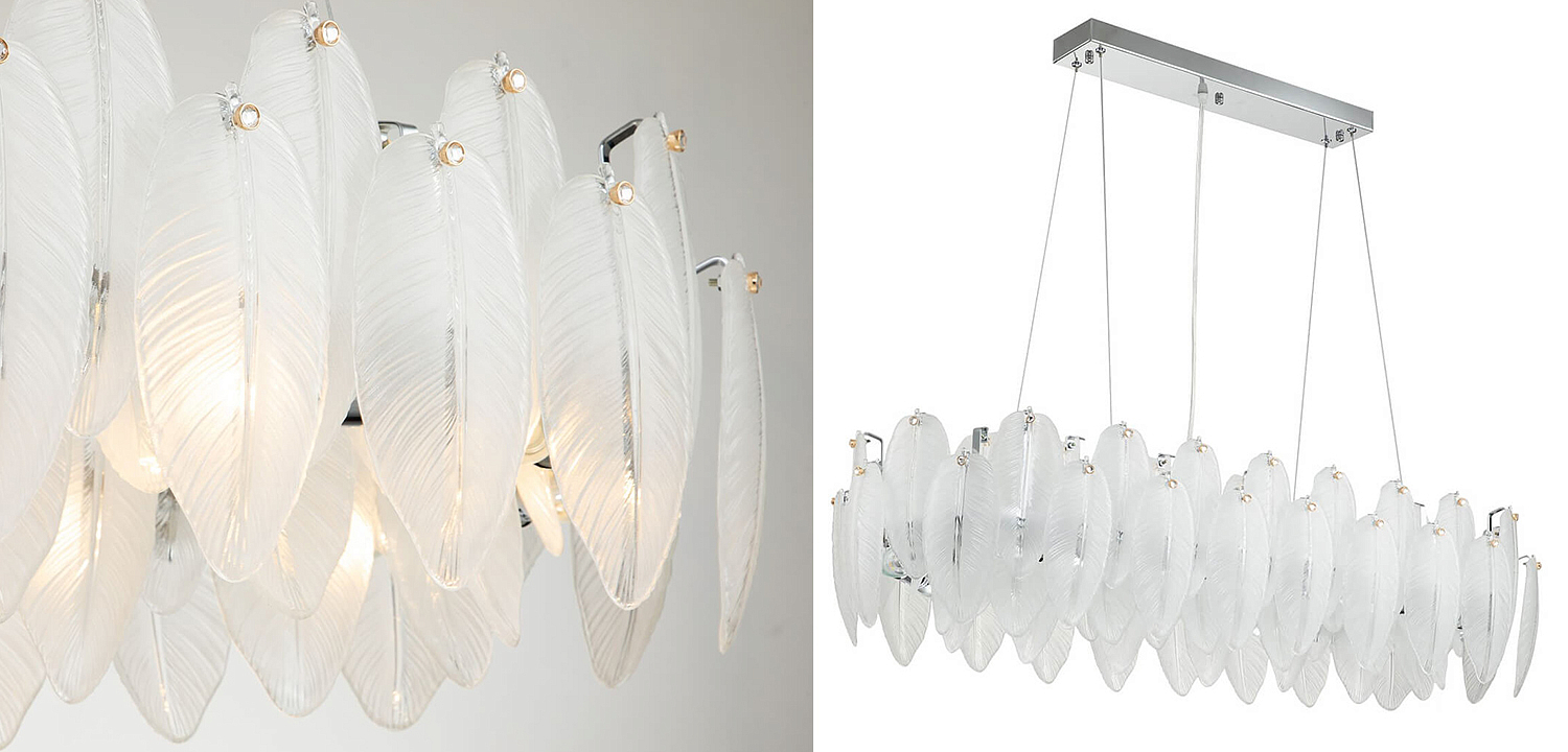 Люстра Bud Petals Chandelier Chrome Line Люстра Bud Petals Chandelier Chrome Line - Loft-Concept в Тюмени