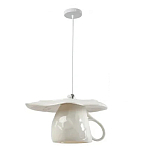 Подвесные светильники в виде белой посуды Flower Reversal варинант исполнения - 10 | Loft Concept в Тюмени