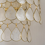 Бра с декором из натуральной морской ракушки Iridescent Light варинант исполнения - 7 | Loft Concept в Тюмени