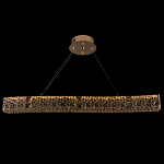 Люстра волнистой формы с текстурной огранкой Reflection of Reality варинант исполнения - 6 | Loft Concept в Тюмени