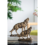 Фигурка Волк Gold варинант исполнения - 6 | Loft Concept в Тюмени